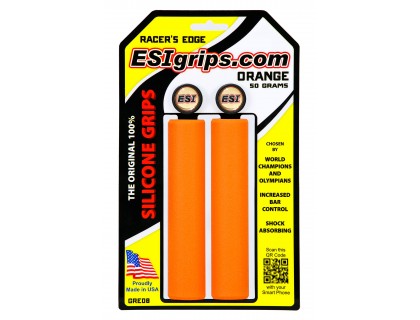Грипсы ESI Racer's Edge Orange | Veloparts