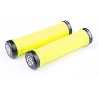Ручки керма FireEye Goosebumps-C 128 мм з замками жовтий