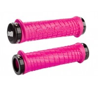 Грипсы ODI Troy Lee Designs Signature MTB Lock-On Bonus Pack Pink w / Black Clamps