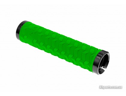 Ручки керма KLS Poison зелений | Veloparts