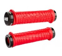 Грипсы ODI Troy Lee Designs Signature MTB Lock-On Bonus Pack Red w / Black Clamps