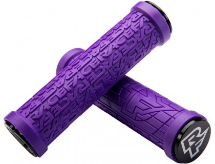 Ручки руля RaceFace Grippler, lock on 30 MM фіолетовий | Veloparts