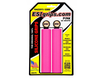 Грипсы ESI Racer's Edge Pink | Veloparts