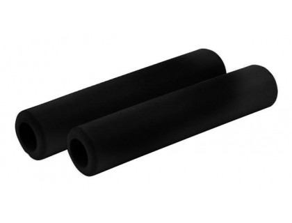 Ручки керма Longus SILICO чорний 130мм | Veloparts