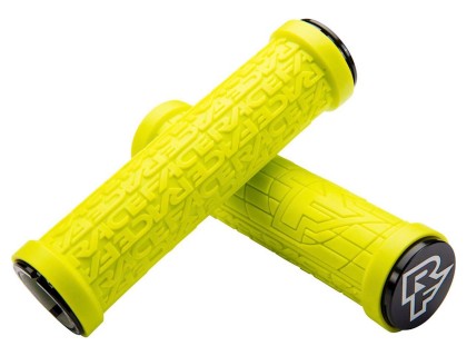Ручки руля RaceFace Grippler, lock on 30 MM жовтий | Veloparts