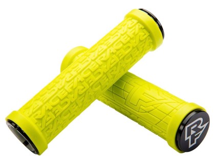 Ручки руля RaceFace Grippler, lock on 33 MM жовтий | Veloparts