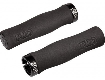 Ручки керма PRO FOAM з замками чорний 130 мм | Veloparts