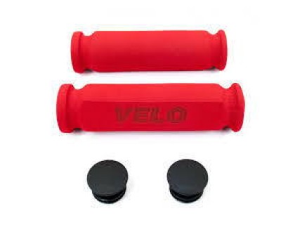 Ручки руля Velo VLG075A 117 мм красный | Veloparts