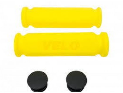 Ручки керма Velo VLG075A 117 мм жовтий | Veloparts