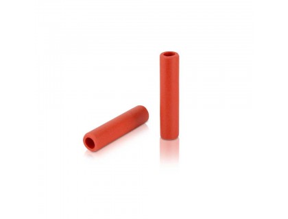 Гріпси XLC GR-S31 'Silicone', червоний, 130мм. | Veloparts
