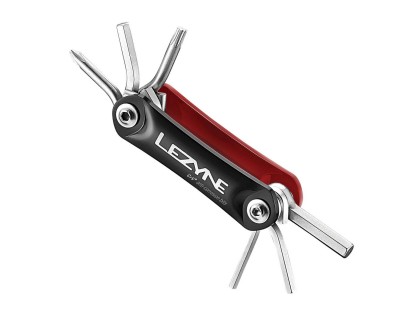 Мініінструмент Lezyne RAP - 6 червоний | Veloparts