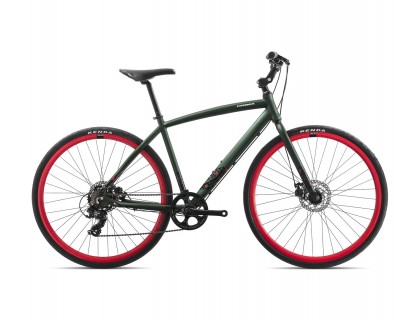 Велосипед Orbea CARPE 40 18 L Green - Red | Veloparts