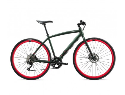 Велосипед Orbea CARPE 20 18 L зелено-червоний | Veloparts