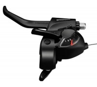 Тормозная ручка / Шифтер Shimano Acera ST-EF41 левая 3 скорости черный