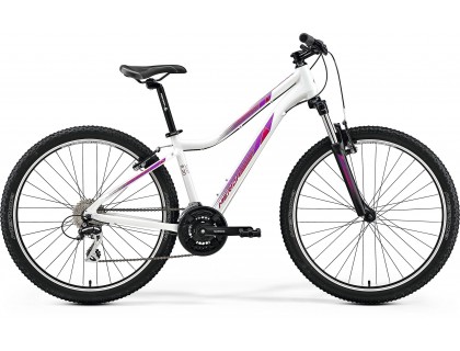 Велосипед Merida JULIET 6.20-V M(17") PEARL білий(рожевий) | Veloparts