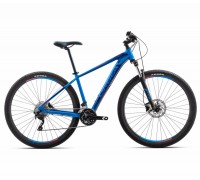 Велосипед Orbea MX 27 30 18 L блакитно-червоний