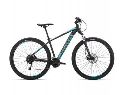 Велосипед Orbea MX 27 40 M [2019] Black - Turquoise - Red (J20217R3) | Veloparts