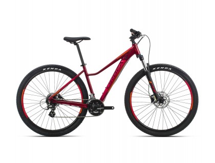 Велосипед Orbea MX 27 ENT 50 S [2019] гранатовий - помаранчевий (J21316DX) | Veloparts