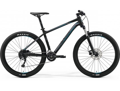 Велосипед Merida BIG.SEVEN 200 S (15 ") MATT чорний (сріблястий / блакитний) | Veloparts