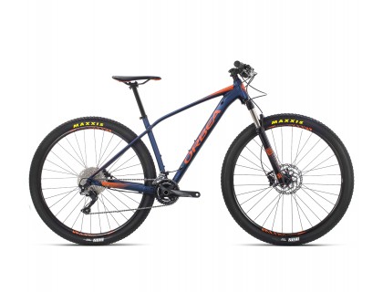 Велосипед Orbea ALMA 27 H50 M [2019] блакитний - помаранчевий (J22417DQ) | Veloparts