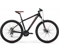 Велосипед Merida BIG.SEVEN 20-MD L (18.5 ") MATT чорний (червоний / сріблястий)