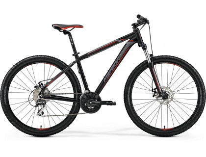 Велосипед Merida BIG.SEVEN 20-MD L(18.5") MATT BLACK(RED/SILVER) | Veloparts
