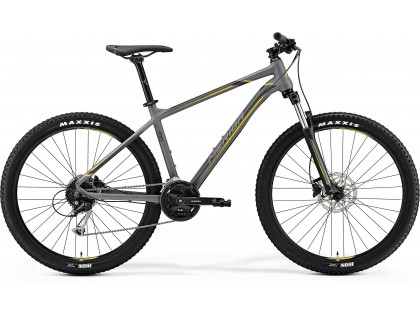 Велосипед Merida BIG.SEVEN 100 M (17 ") MATT сірий (жовтий / темний сірий) | Veloparts