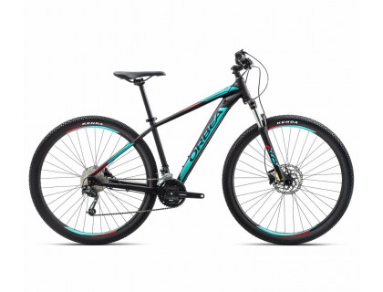 Велосипед Orbea MX 27 40 18 L Black - Turquoise - Red | Veloparts
