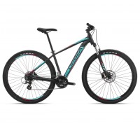 Велосипед Orbea MX 27 50 S [2019] чорний - бірюзовий - червоний (J20115R3)