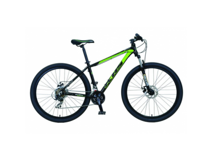 Велосипед KHS SIXFIFTY 200 Глянцевий чорний / Lime XL | Veloparts