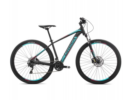Велосипед Orbea MX 27 30 M [2019] Black - Turquoise - Red (J20317R3) | Veloparts