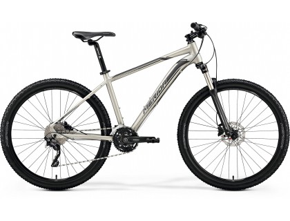 Велосипед Merida BIG.SEVEN 80-DL (18.5 ") MATT TITAN (чорний / сріблястий) | Veloparts