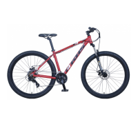 Велосипед KHS SIXFIFTY 200 Матовий червоно-чорний L