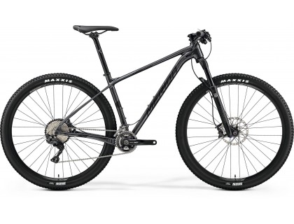 Велосипед Merida BIG.NINE 700 M(17") темний сріблястий(MATT чорний) | Veloparts