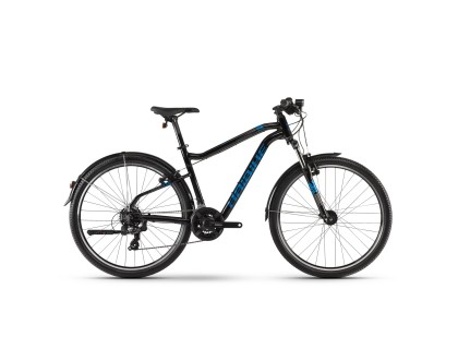 Велосипед Haibike SEET HardNine 1.5 Tourney 29", рама L, черно-сине-титановый, 2020 | Veloparts