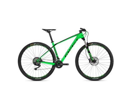 Велосипед Ghost Lector 2.9 29" Deore, карбон, рама M, зелено-черный, 2018 | Veloparts