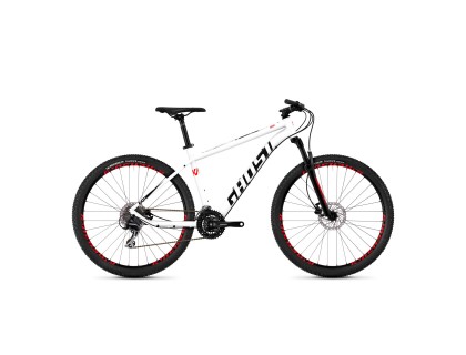 Велосипед Ghost Kato 3.7 AL U 27,5" бело-красно-черный, рама S, 2019 | Veloparts