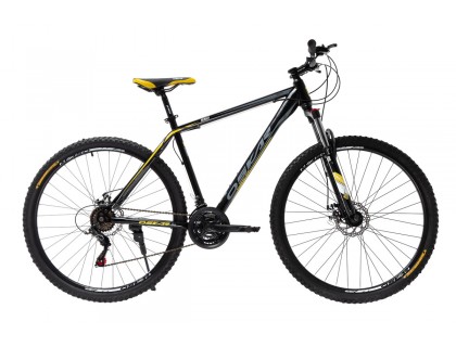 Велосипед Oskar 29" 550 чорно-жовтий | Veloparts