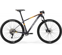 Велосипед Merida BIG.NINE 3000 M(17") MATT темний сріблястий(помаранчевий)