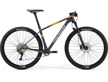 Велосипед Merida BIG.NINE 3000 M(17") MATT темний сріблястий(помаранчевий) | Veloparts