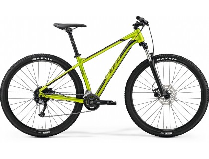 Велосипед Merida BIG.NINE 200 L(18.5") MATT чорний(сріблястий/блакитний) | Veloparts