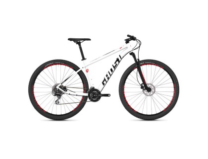 Велосипед Ghost Kato 3.9 29" , рама M, біло-чорно-червоний, 2019 | Veloparts
