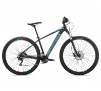 Велосипед Orbea MX 29 20 L [2019] чорний - бірюзовий - червоний (J21019R3)