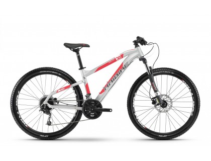 Велосипед Haibike SEET HardLife 3.0 27,5", рама M, серебристо-бело-коралловый, 2018 | Veloparts
