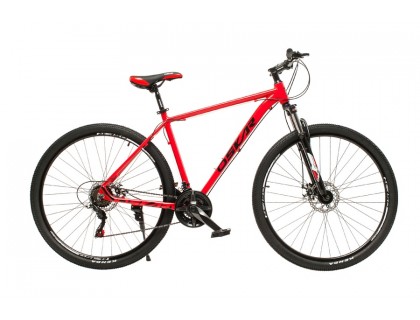 Велосипед Oskar 29" Plus600 красный | Veloparts
