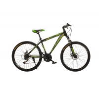 Велосипед Oskar 26"Pro чорно-зелений