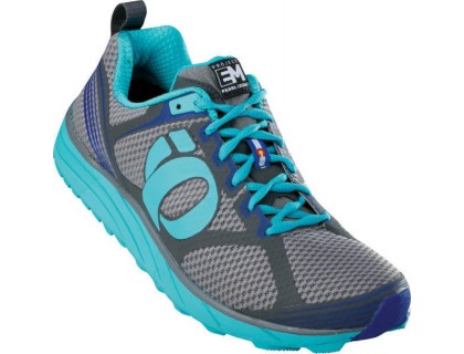 Взуття для бігу жіноче Pearl Izumi W EM Trail M2 сірий/блакитний EU39 | Veloparts