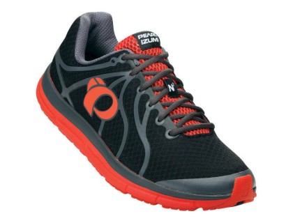 Обувь для бега Pearl Izumi EM ROAD N2 черный / красный EU45 | Veloparts