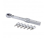 Ключ трещотка с насадками Birzman Torque Wrench 3-15nm 3,4,5,6,8mm, T25