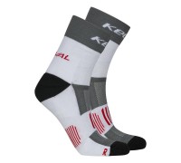 Шкарпетки KLS Rival білий/сірий 38-42
